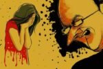 "Conceptual news graphic highlighting the report on child safety concerns and justice in Uttar Pradesh, India."