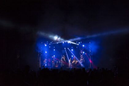 ঢাকার কনসার্ট ভেন্যু ও মঞ্চের দৃশ্য