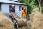 ফেনীতে প্রাকৃতিক দুর্যোগে ক্ষতিগ্রস্ত পরিবারের মাঝে চাল বিতরণ