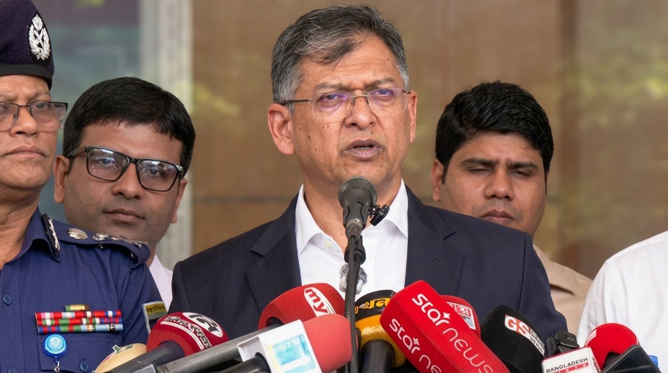 রাজারবাগে অপরাধ পর্যালোচনা সম্মেলনে স্বরাষ্ট্রমন্ত্রী সালাহউদ্দিন আহমদ