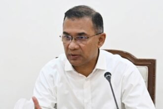 গুম-খুনের শিকার ও জুলাই গণ-অভ্যুত্থানে ক্ষতিগ্রস্ত পরিবারের সদস্যদের অনুষ্ঠানে বক্তব্য দিচ্ছেন প্রধানমন্ত্রী তারেক রহমান।