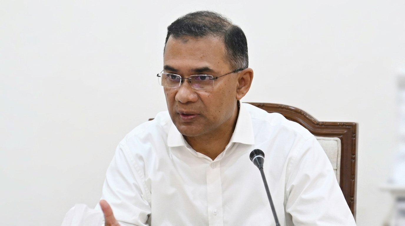 গুম-খুনের শিকার ও জুলাই গণ-অভ্যুত্থানে ক্ষতিগ্রস্ত পরিবারের সদস্যদের অনুষ্ঠানে বক্তব্য দিচ্ছেন প্রধানমন্ত্রী তারেক রহমান।