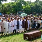 সৌদি আরবে অগ্নিকাণ্ডে নিহত নাটোরের রবিউল ইসলামের জানাজা ও দাফন