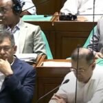 প্রধানমন্ত্রী ও সংসদ নেতা তারেক রহমানের পাশের আসনে বসেছেন স্বরাষ্ট্রমন্ত্রী সালাহউদ্দিন আহমদ