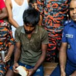 ২০০ ফুট উঁচু বিদ্যুতের টাওয়ারে যুবক, ৭ ঘণ্টা পর নামানো হলো