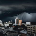 ঝড়ের মেঘ ও বজ্রপাতের মতো আবহাওয়া পরিস্থিতি