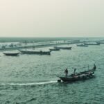 ফারাক্কা এলাকা ও নদীপথ সংক্রান্ত প্রতীকী চিত্র