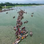 বাংলাদেশ ও ভারতের মধ্যে সহযোগিতার প্রতীকী চিত্র