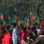বাংলাদেশের রাজনৈতিক আলোচনা ও ঐক্যের প্রতীকী চিত্র