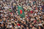 উত্তরায় জুলাই গণঅভ্যুত্থান উপলক্ষে আলোচনা সভার মঞ্চ