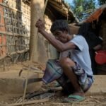 রোহিঙ্গা প্রত্যাবাসন প্রসঙ্গে মানবিক সহায়তা ও উদ্বাস্তু সংকটের প্রতীকী দৃশ্য
