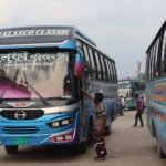 সিলেটে কদমতলী বাস টার্মিনালের কাছে প্রশাসনের অভিযানে স্লিপার বাস সংক্রান্ত ব্যবস্থা