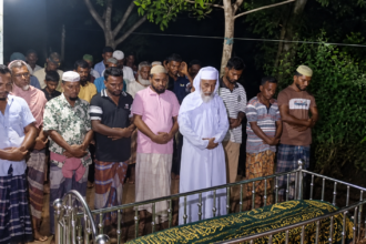 গাবুরায় মধ্যরাতে মরিয়মের দাফন, স্বজনদের বিচার দাবি