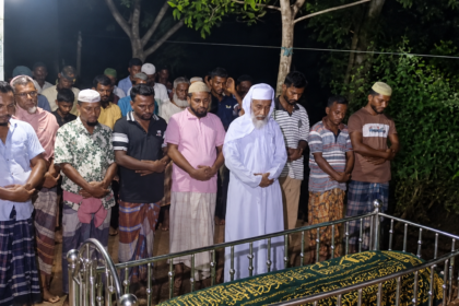গাবুরায় মধ্যরাতে মরিয়মের দাফন, স্বজনদের বিচার দাবি