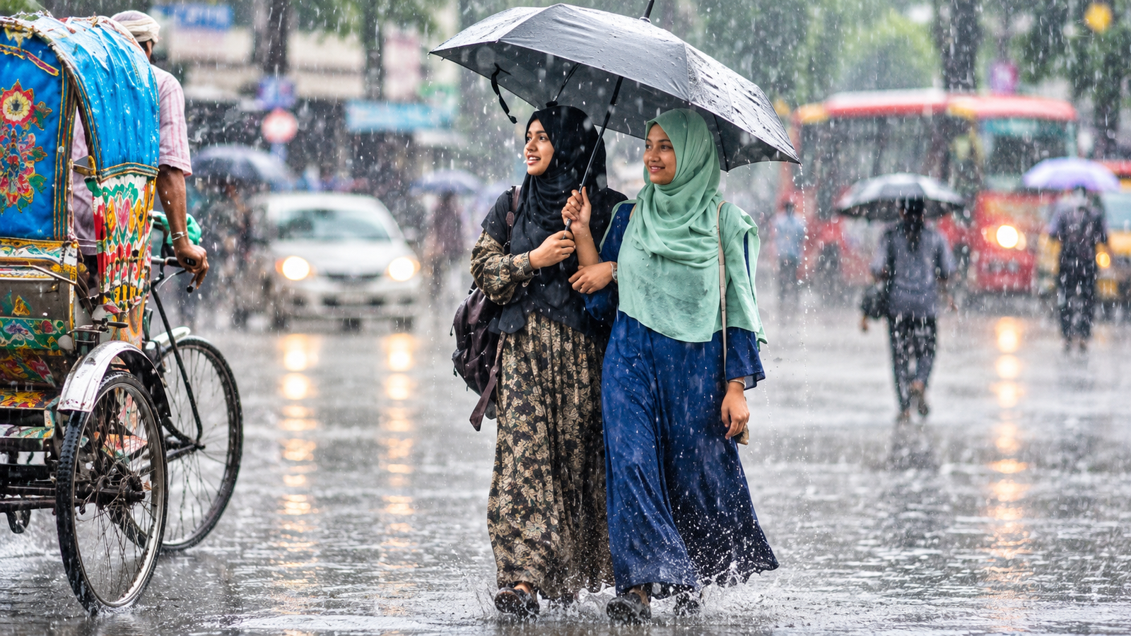 দেশজুড়ে ৪ দিন বৃষ্টির সম্ভাবনা, সঙ্গে থাকতে পারে দমকা হাওয়া