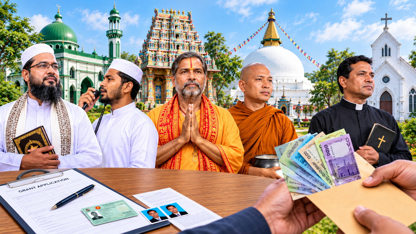 ধর্মীয় প্রতিষ্ঠানের কর্মীদের সম্মানী দেবে সরকার, কারা পাবেন কত টাকা