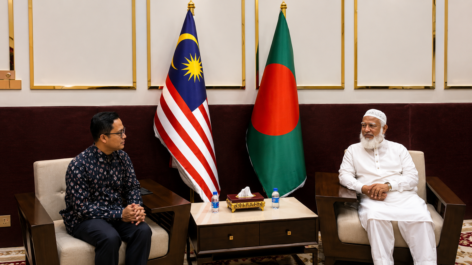 জামায়াত আমিরের সঙ্গে মালয়েশিয়ার রাষ্ট্রদূতের বৈঠক, কী আলোচনা হলো?