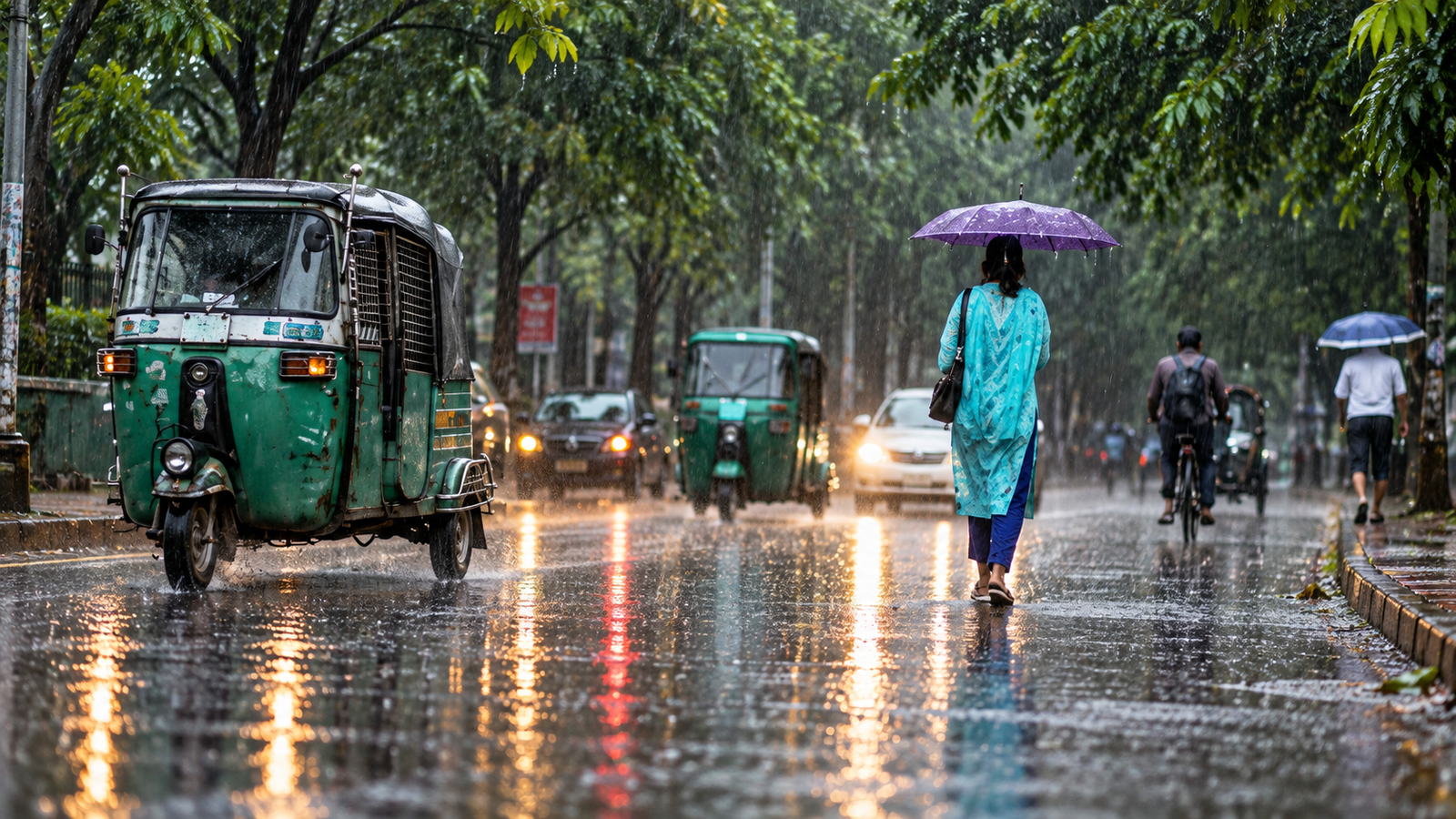 ভ্যাপসা গরমের পর বৃষ্টির সম্ভাবনা দমকা হাওয়াসহ ভারি বর্ষণের পূর্বাভাস