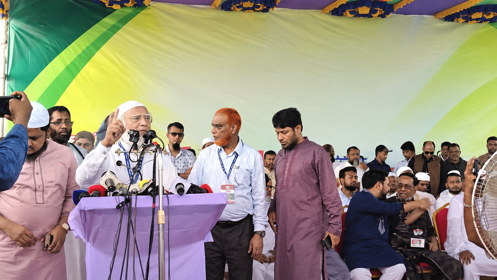 ১১ দলীয় লংমার্চে সরকারকে নিয়ে যে অভিযোগ করলেন জামায়াত আমির